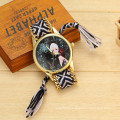 2015 new product 10 designs Geneva Handmade Weave DIY Lady Watch Fashion watch women